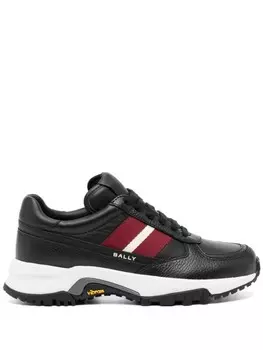 Bally кроссовки на шнуровке, черный