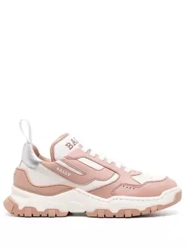 Bally кроссовки со вставками, белый