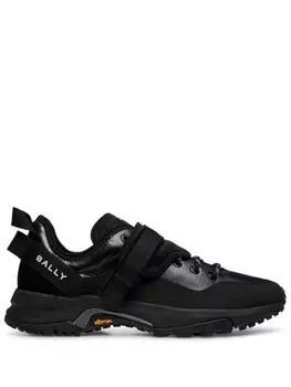 Bally кроссовки со вставками и логотипом, черный