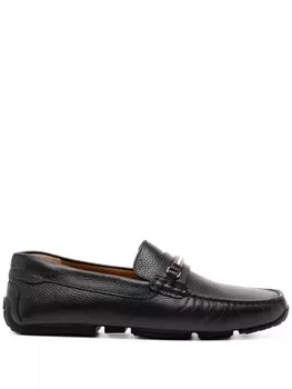 Bally лоферы Pilot Driver, черный