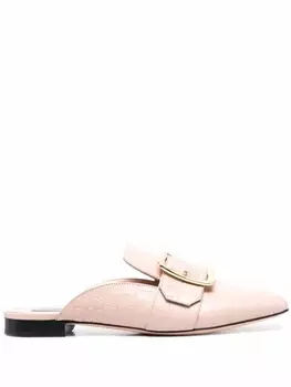 Bally мюли с пряжкой, розовый