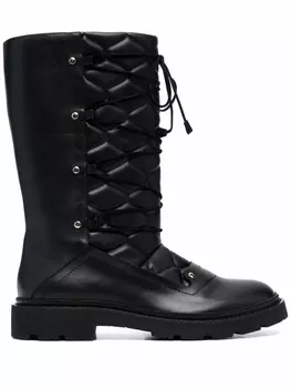 Bally сапоги со шнуровкой, черный