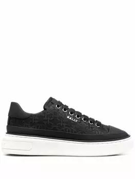 Bally жаккардовые кеды, черный