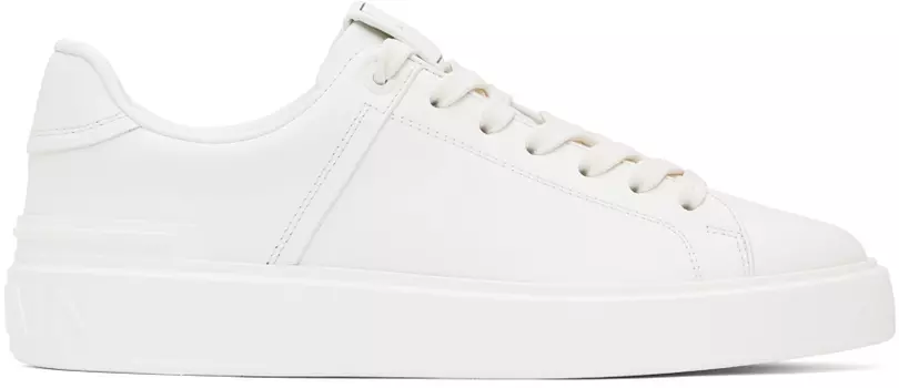 Balmain Белые кроссовки B-Court