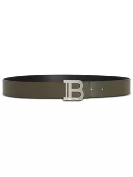 Balmain двусторонний ремень B-Belt, черный