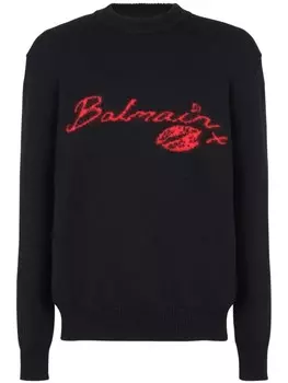 Balmain джемпер Balmain Kiss, черный