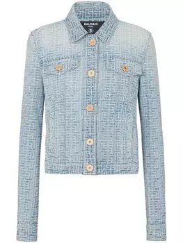Balmain джинсовый жакет, синий