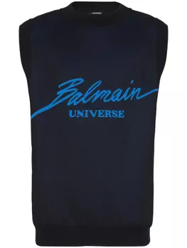 Balmain футболка Universe, синий