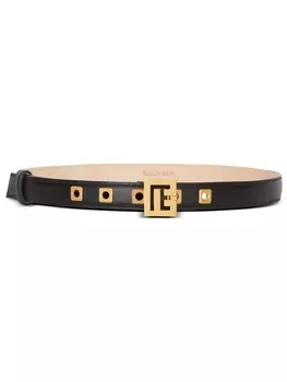 Balmain ремень с пряжкой, черный