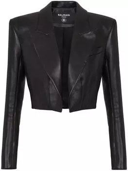 Balmain укороченная куртка, черный