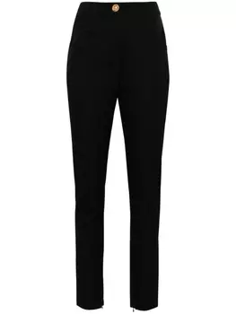 Balmain зауженные брюки строгого кроя, черный