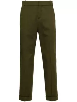 Balmain зауженные брюки, зеленый
