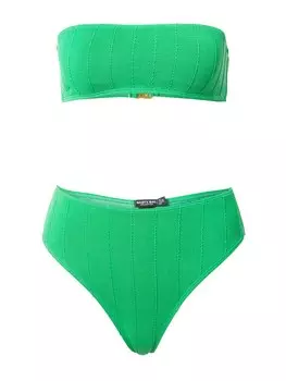 Бандо Бикини Nasty Gal, зеленый