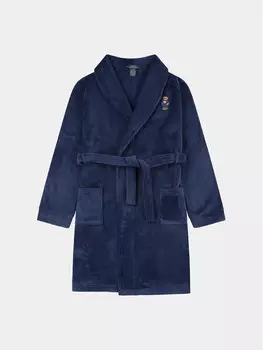 Банный халат Polo Ralph Lauren, синий
