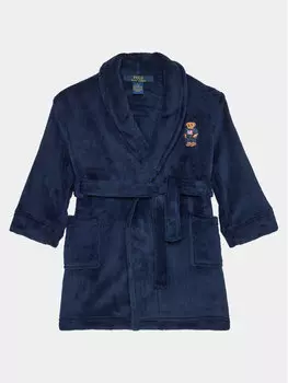 Банный халат Polo Ralph Lauren, синий