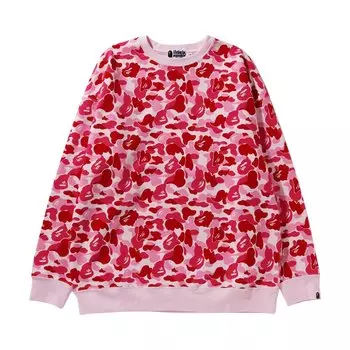 BAPE ABC Camo Crewneck Relax Pink