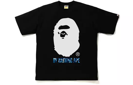 BAPE ABC Camo от Bathing Ape свободная футболка A Bathing Ape, белый/зеленый