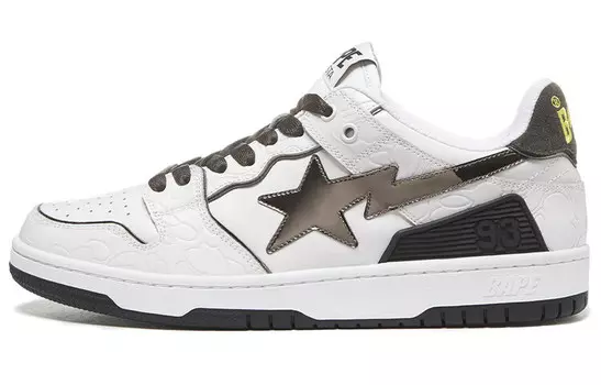 BAPE Bape SK8 Sta Белый Серебристый A Bathing Ape