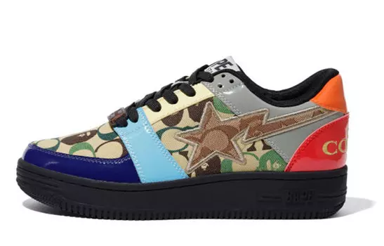 BAPE Bape Sta Low Coach Multi A Bathing Ape