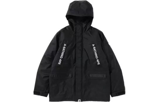 Bape Куртка Мужская Черная A Bathing Ape, черный