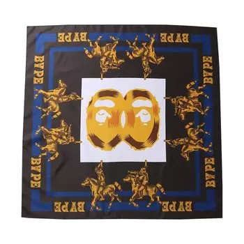 BAPE Платок на голову Double Ape, цвет Черный