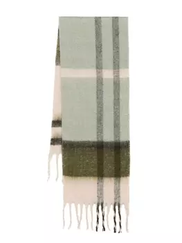 Barbour шарф Isla, зеленый