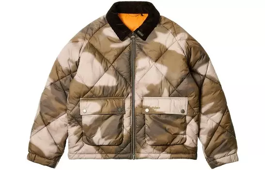 Barbour X BARBOUR FW23 Совместная куртка унисекс коричневого цвета Palace