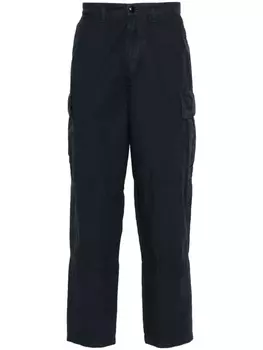 Barbour зауженные брюки карго Essentials, синий