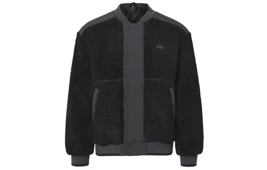 Бархатная куртка мужская черная Adidas, черный