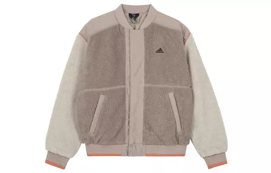 Бархатная куртка мужская хаки Adidas, хаки