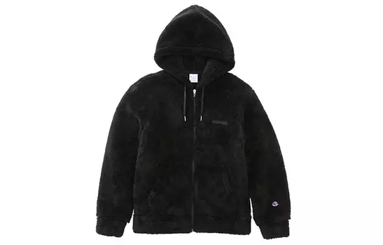 Бархатная куртка унисекс Champion, цвет Black