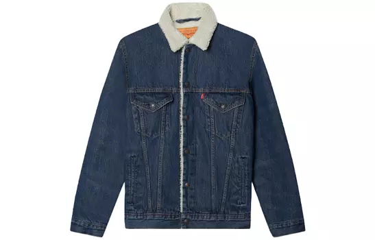 Бархатная куртка унисекс Levis, Синий