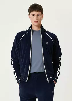 Бархатная толстовка Kenzo, синий