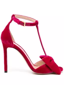 Бархатные босоножки TOM FORD, розовый