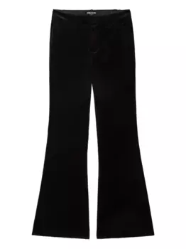 Бархатные брюки Zadig&Voltaire, коричневый