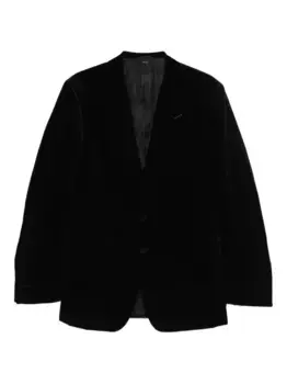 Бархатный пиджак TOM FORD, черный