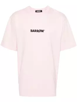 BARROW футболка с логотипом, розовый