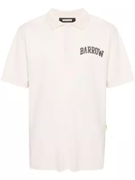 BARROW рубашка поло с логотипом, нейтральный цвет