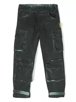 Barrow зауженные брюки карго, зеленый