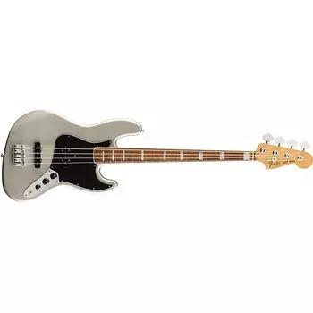 Бас-гитара Fender Vintera '70s Jazz Bass, накладка на гриф Pau Ferro, серебро Inca
