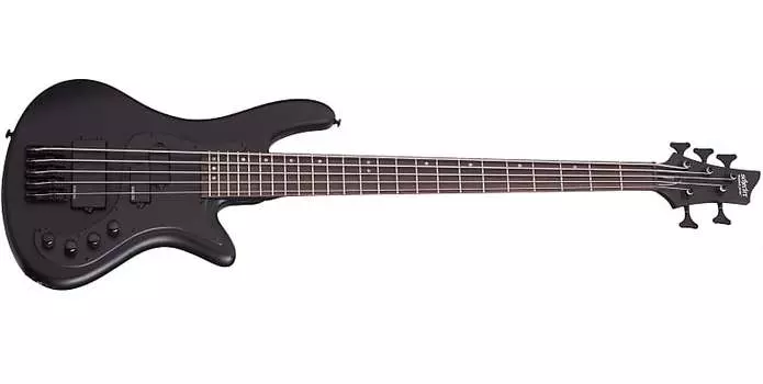 Бас-гитара Schecter 5 String Satin Black STILETTOSTEALTH5