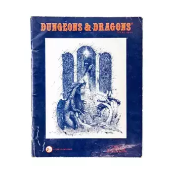 Basic Rulebook (UK Edition, 2nd Printing), Basic Dungeons & Dragons (Original Edition) - Box Sets & Core Rules, мягкая обложка