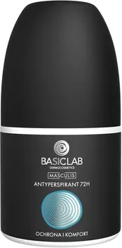 BasicLab, Антиперспирант для мужчин, защита 72 часа | Емкость: 60 мл
