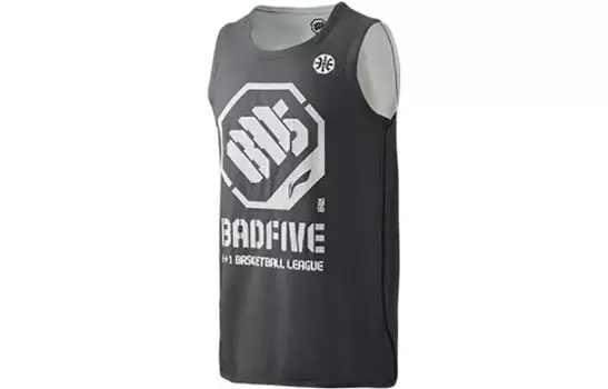 Баскетбольная майка Badfive мужская черная Lining, черный