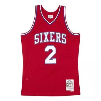 Баскетбольное джерси Mitchell & Ness NBA Swingman Jersey 'Philadelphia 76ers - Moses Malone 1982-83'