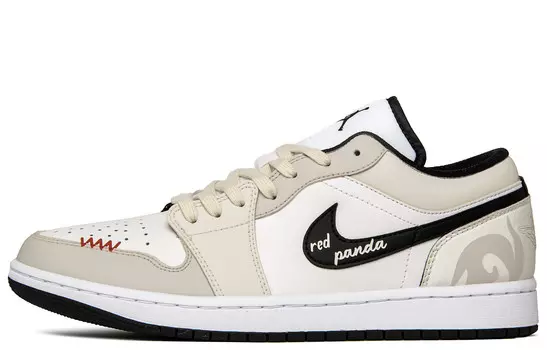 Баскетбольные кроссовки Air 1 Vintage Men Low-top бежевый Jordan
