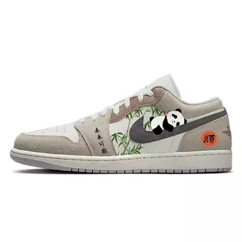 Баскетбольные кроссовки Air 1 Vintage Unisex Low-Top Brown/White Jordan