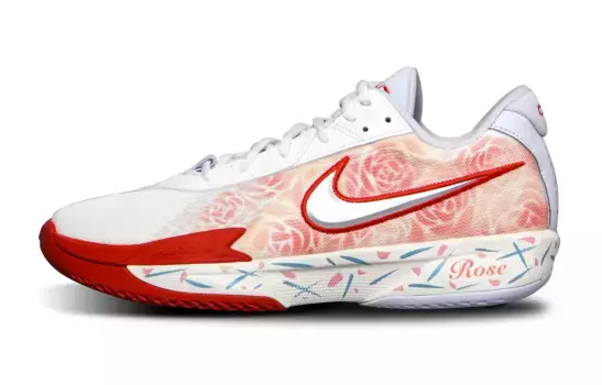 Баскетбольные кроссовки Air Zoom GT Cut Academy унисекс с низким верхом, белые/розовые Nike