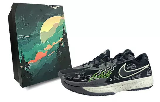 Баскетбольные кроссовки Air Zoom GT Cut Academy мужские с низким верхом серые/белые Nike