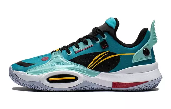Баскетбольные кроссовки City 10 Youth Edition для детей GS Low-top Limeblue / Black Lining